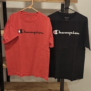 Champion men's SS Tees - 2